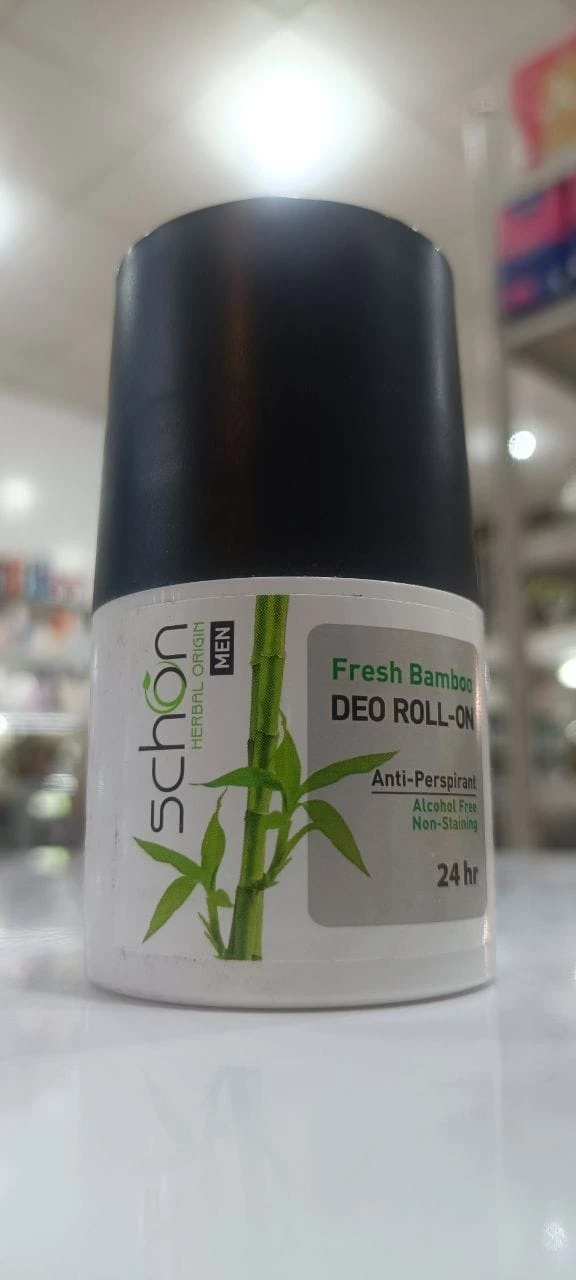 مام ضدتعریق مردانه شون مدل Fresh Bamboo | Schon Men Fresh Bamboo Deodorant Roll‑On
