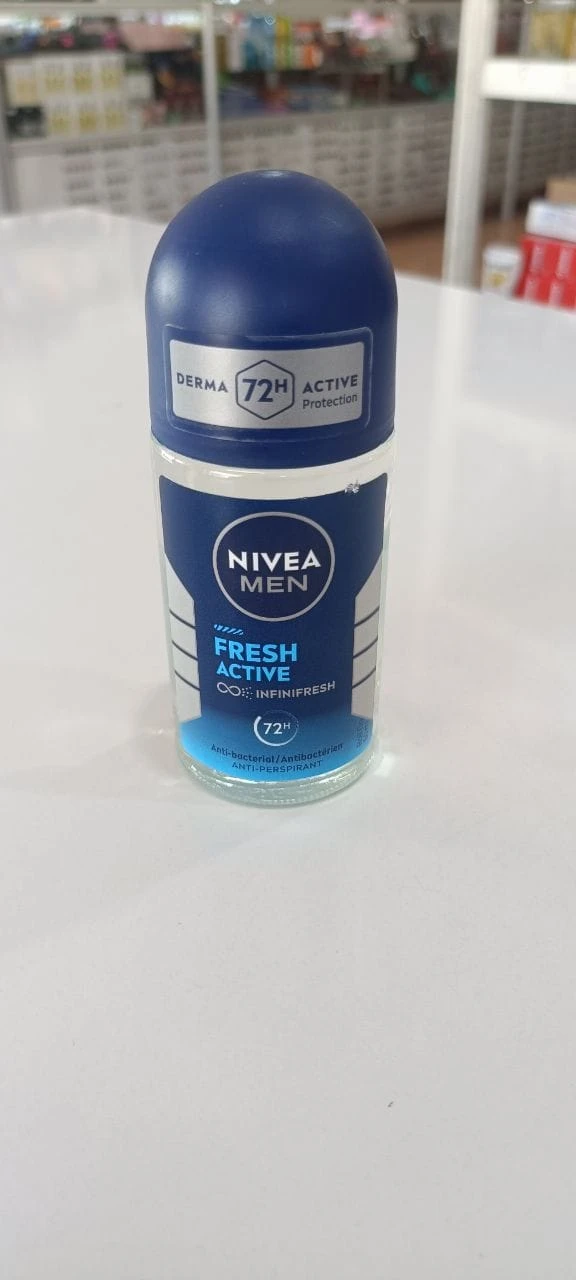 مام ضدتعریق مردانه نیوآ مدل Fresh Active | Nivea Men Fresh Active Deodorant Roll‑On