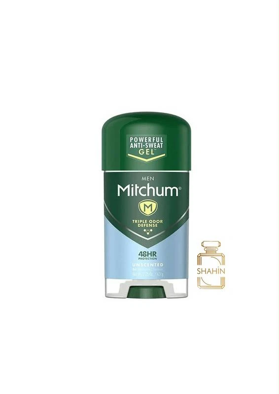 مام ژله ای مردانه آنسکنتید میچام اصل Mitchum Gel Antiperspirant Deodorant Unscented 63G