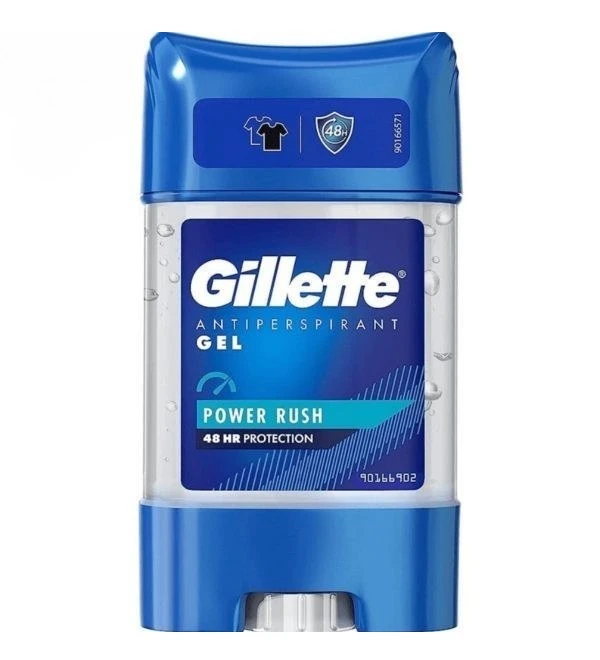 مام ژله ای ژیلت Gillette مدل Power rush حجم 70 میل اصل و اورجینال