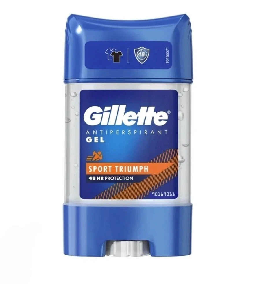 مام ژله ای ژیلت Gillette مدل Sport Triumph حجم 70 میل اصل و اورجینال