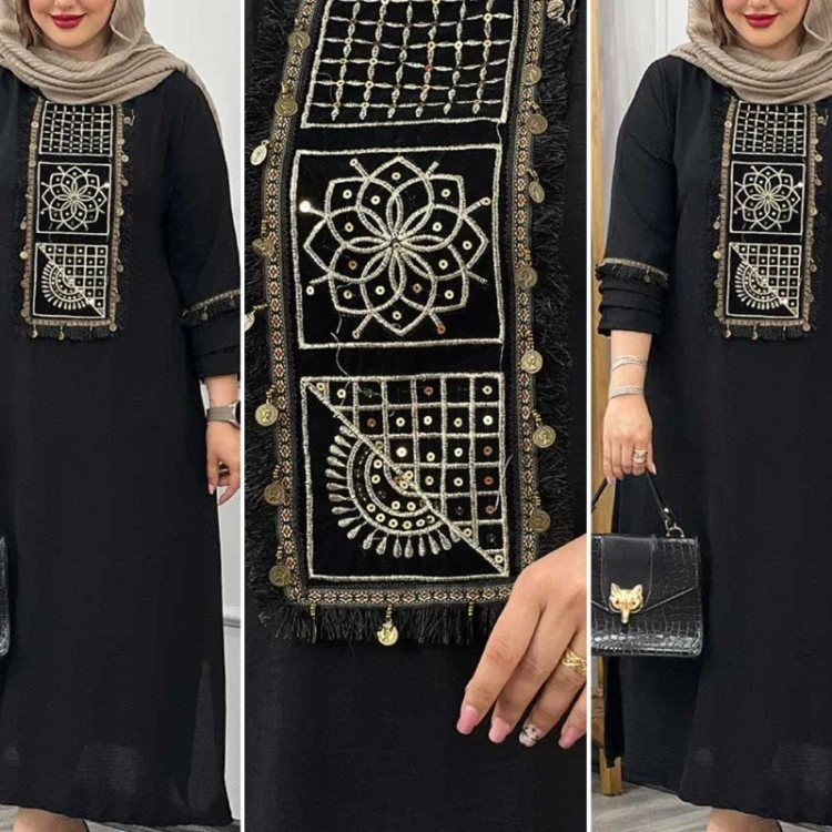 مانتو ابروبادی با کیفیت ویژه محرم،سایز 38تا46،ارسال به سراسر ایران