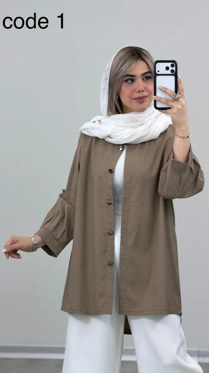 مانتو تنسل مدل ترنم علیدسا