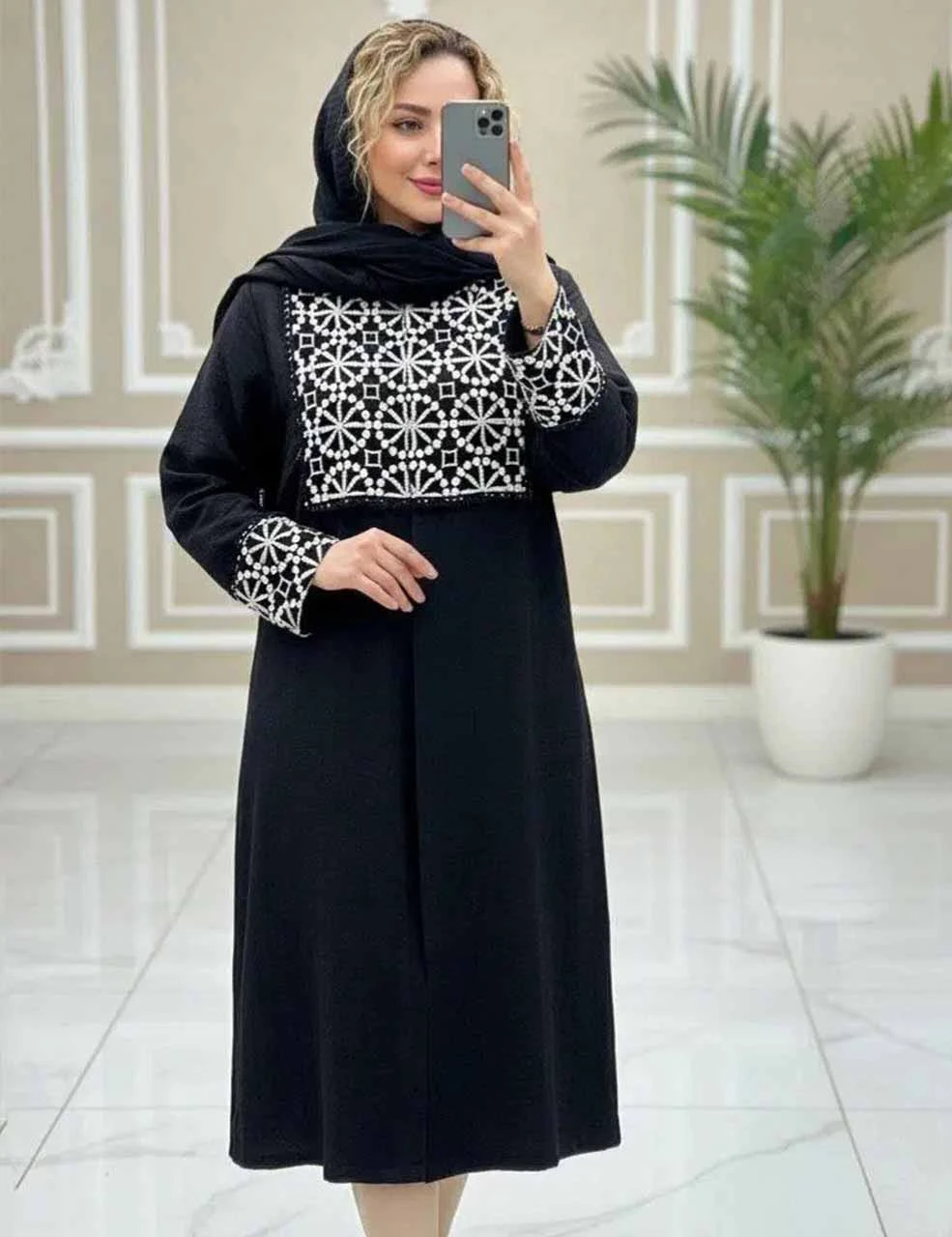 مانتو زنانه جلو باز یاسمن_شیکان