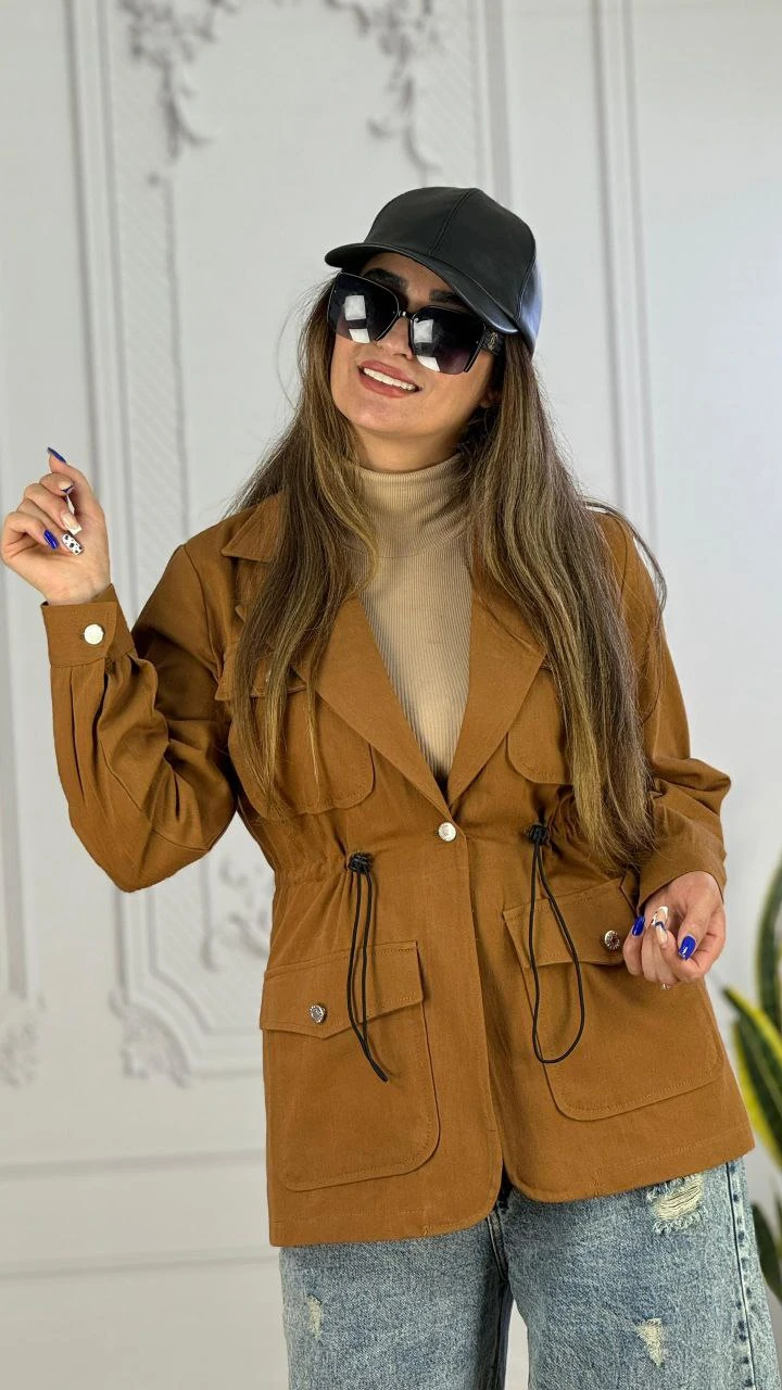 مانتو زنانه کمر کش