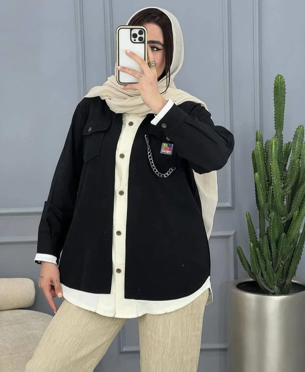 مانتو زنجیردار