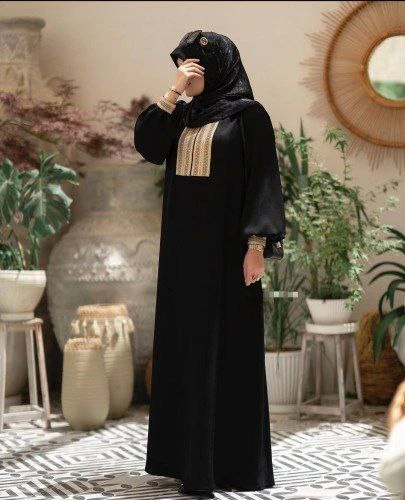 مانتو عبایی زنانه الیزه دو سایزی ۳۸تا 52