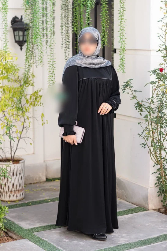 مانتو عبایی زنانه فری سایز تا ۴۶