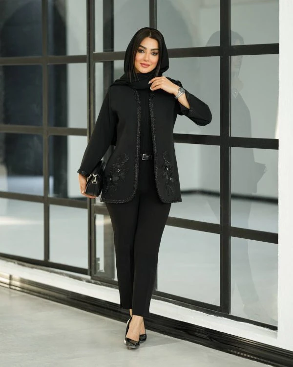 مانتو مجلسی سوپر مازراتی بهاری زنانه