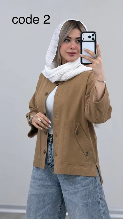 مانتو کتان مدل دریا علیدسا