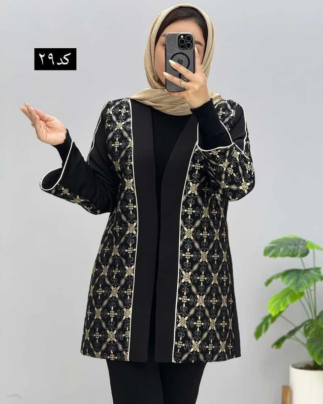 مانتو کتی طرح گل