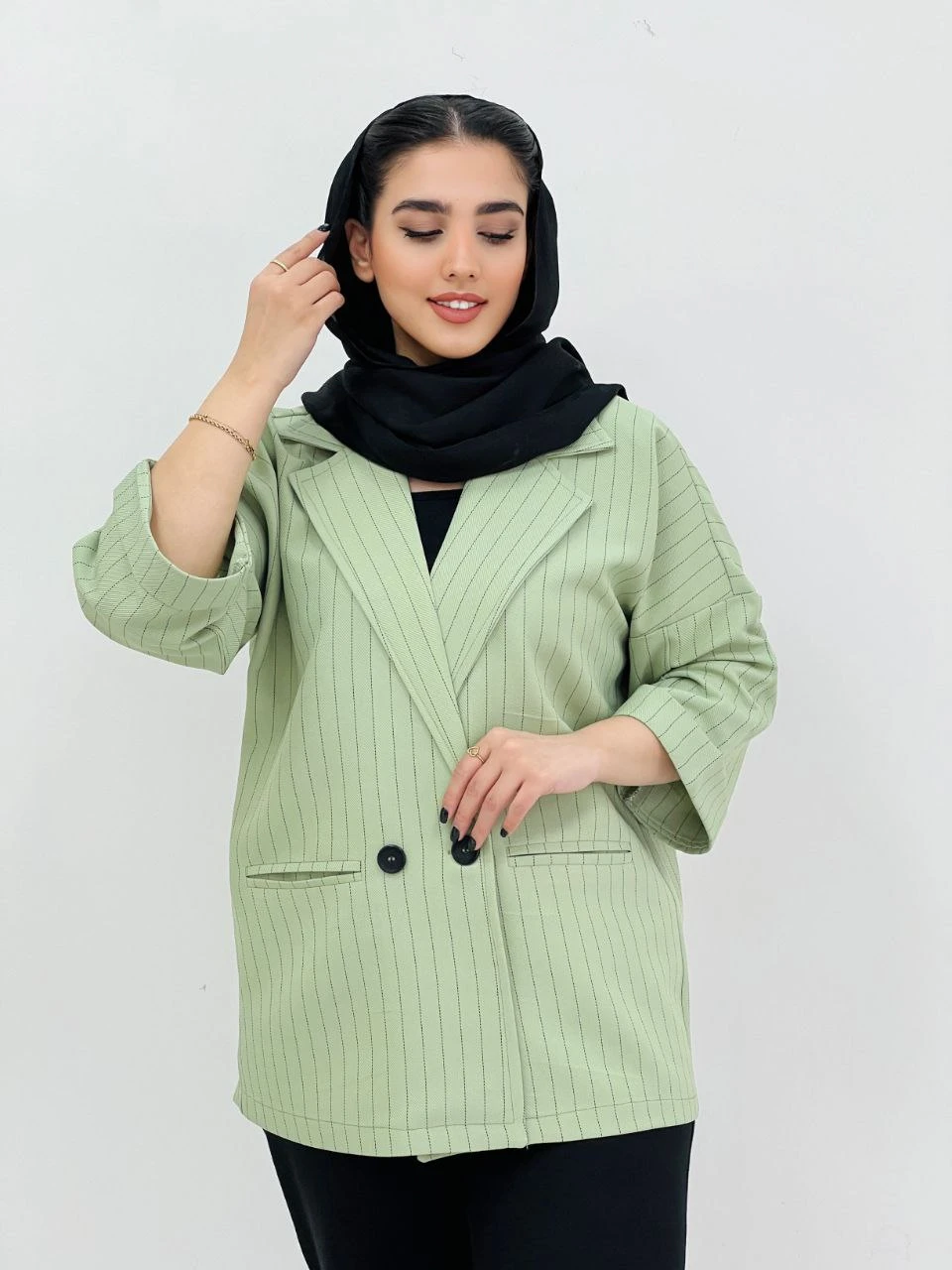 مانتو کتی فری سایز شمیم