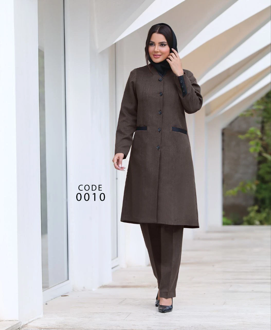 مانتووشلواراداری ترک لندکد0010