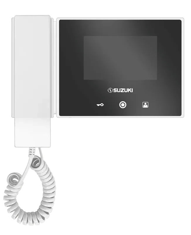 مانیتور آیفون تصویری 4.3 اینچ حافظه دار سوزوکی مدل SZ-416Mi
