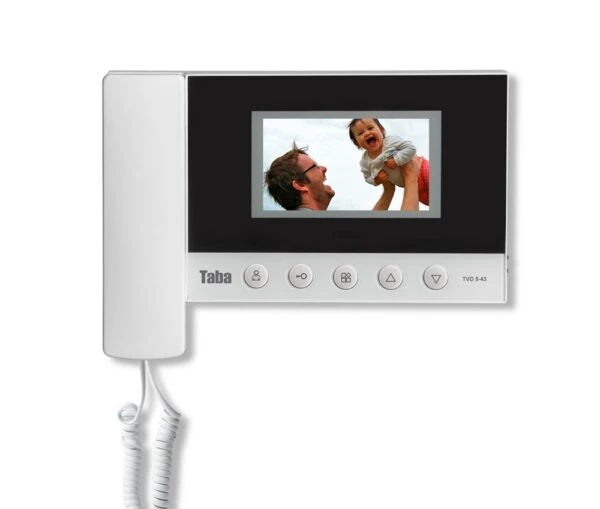 مانیتور آیفون تصویری تابا 4/3 اینچ بدون حافظه مدل TVD-5-43