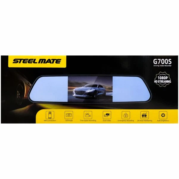 مانیتور آیینه ای استیل میت G700S