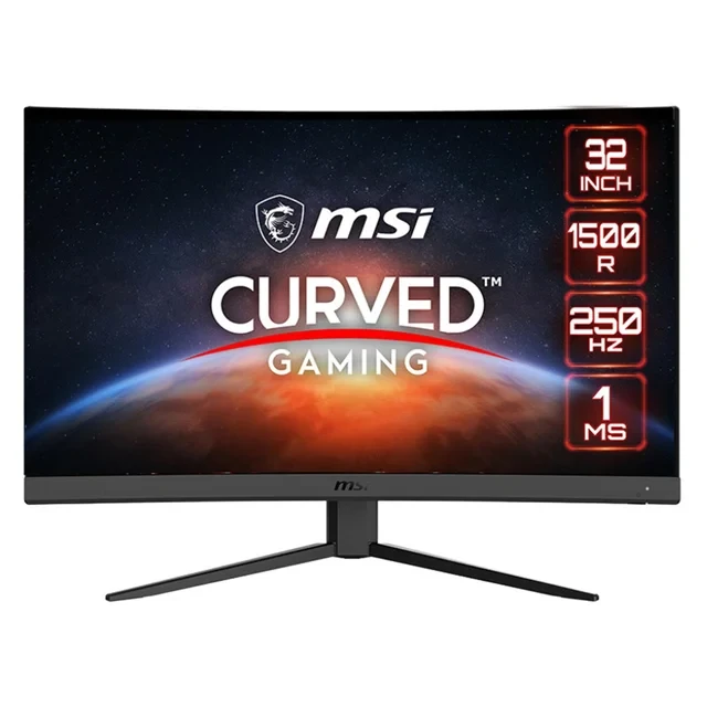مانیتور خمیده گیمینگ 31.5 اینچ ام اس آی مدل G32C4X