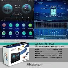 مانیتور پژو ۴۰۵ داشبورد قدیم برند وینکا مدل Winca RS855
