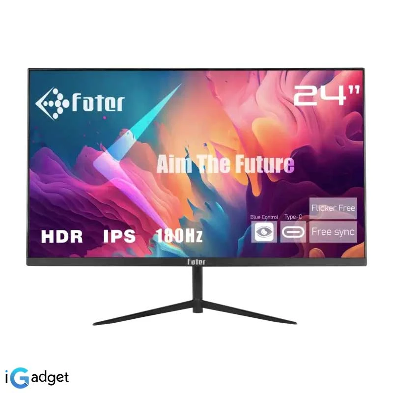 مانیتور گیمینگ 24 اینچ فاطر مدل F24-180 B2-W2