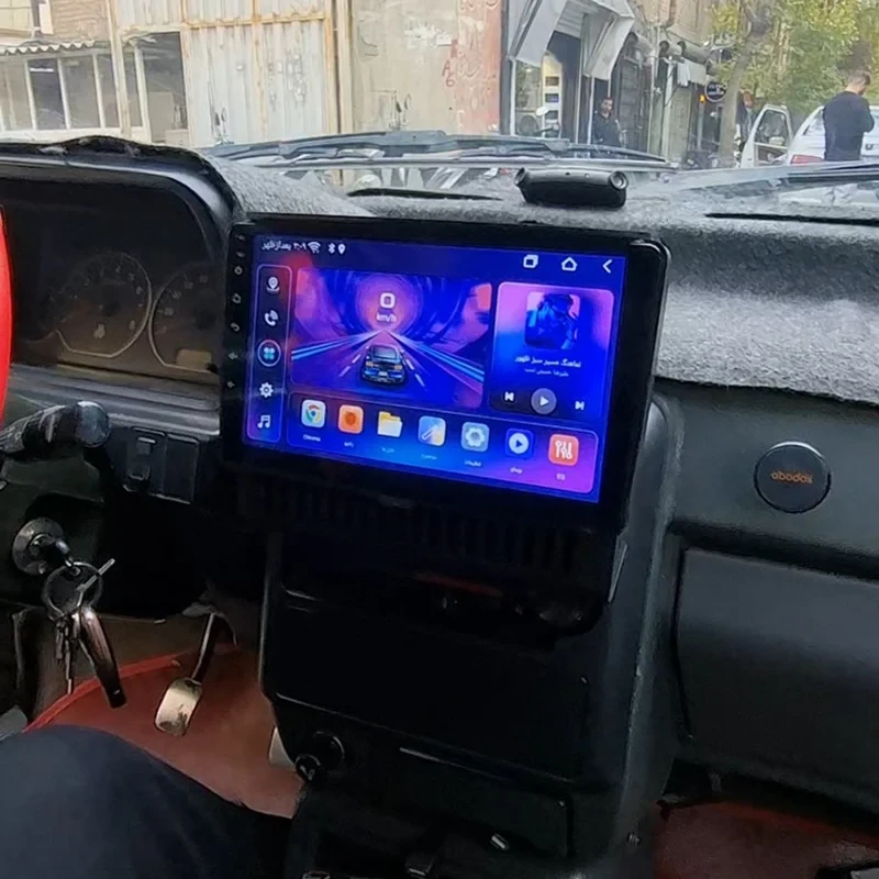 مانیتور11 اینچ اندروید پراید صبا قاب بالا مدل T3L برند ساووی