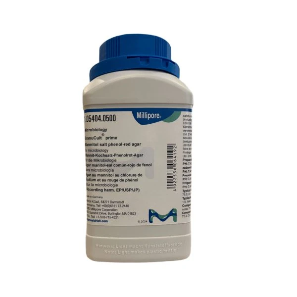 مانیتول سالت فنول رد آگار (Mannitol Salt Phenol Red Agar)