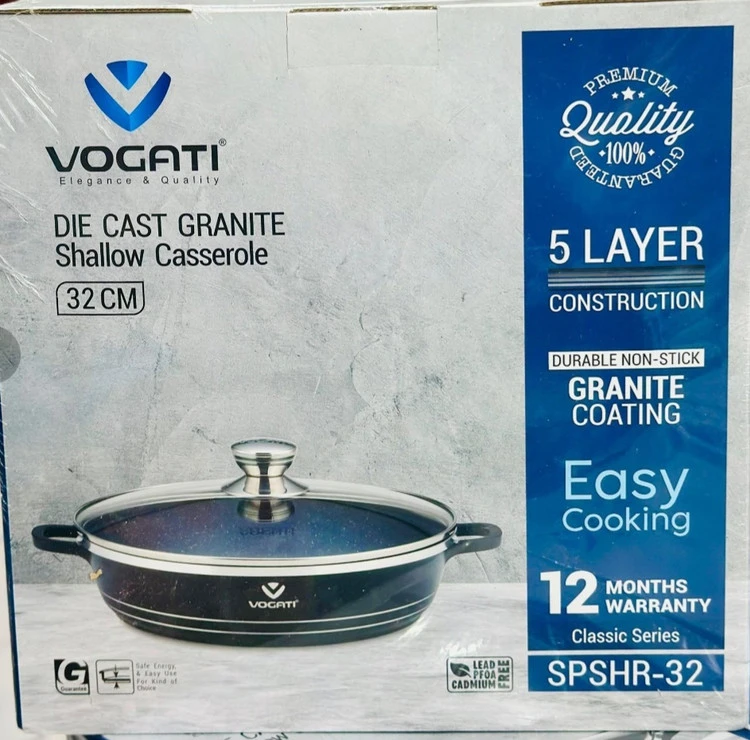 ماهیتابه وگاتی گرانیت اندازه ۳۲