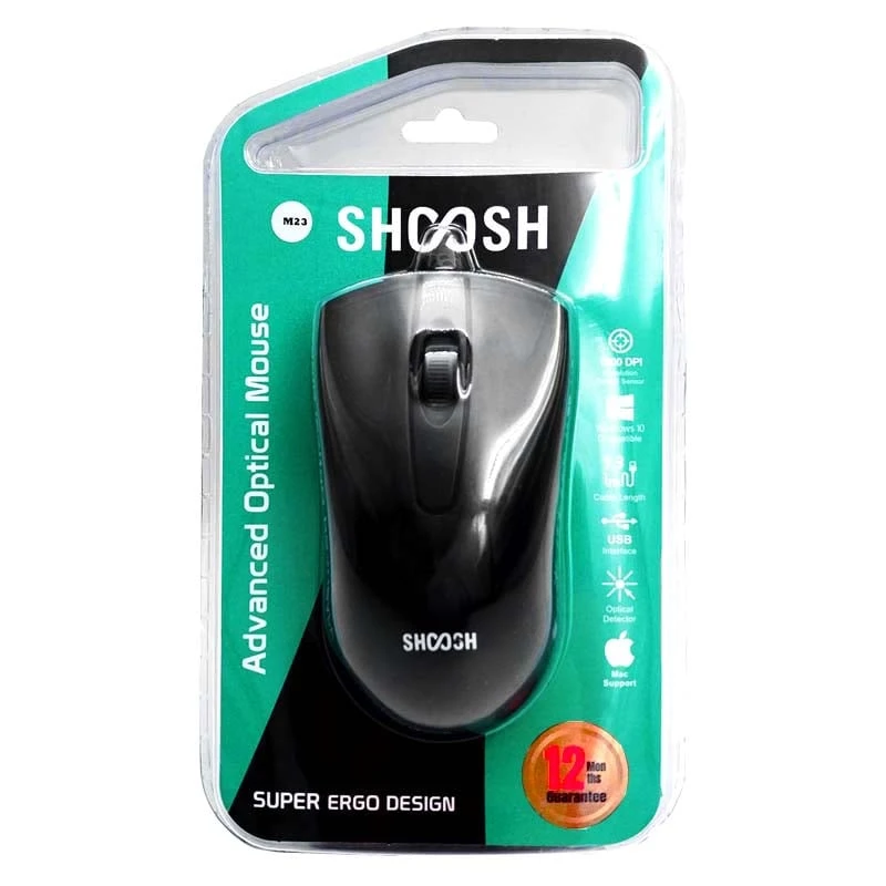 ماوس با سیم شوش مدل SHOOSH M23
