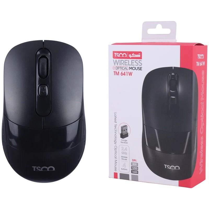 ماوس بی سیم تسکو مدل TM 641W