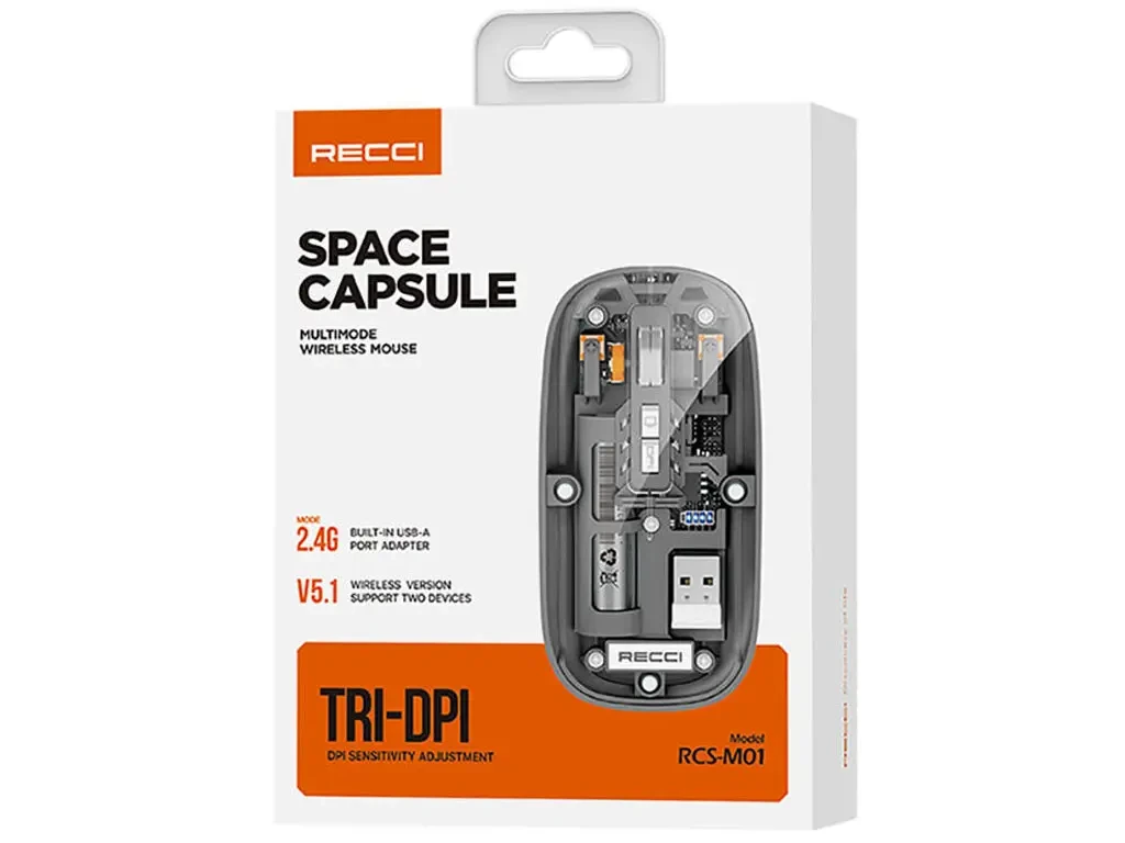 ماوس بی سیم رسی مدل Recci RCS-M01
