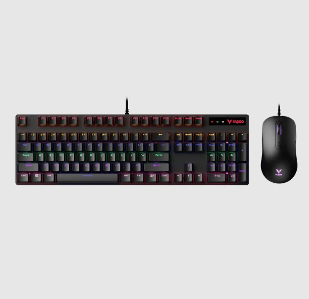 ماوس و کیبورد گیمینگ رپو مدل Rapoo Gaming Desktop V150s