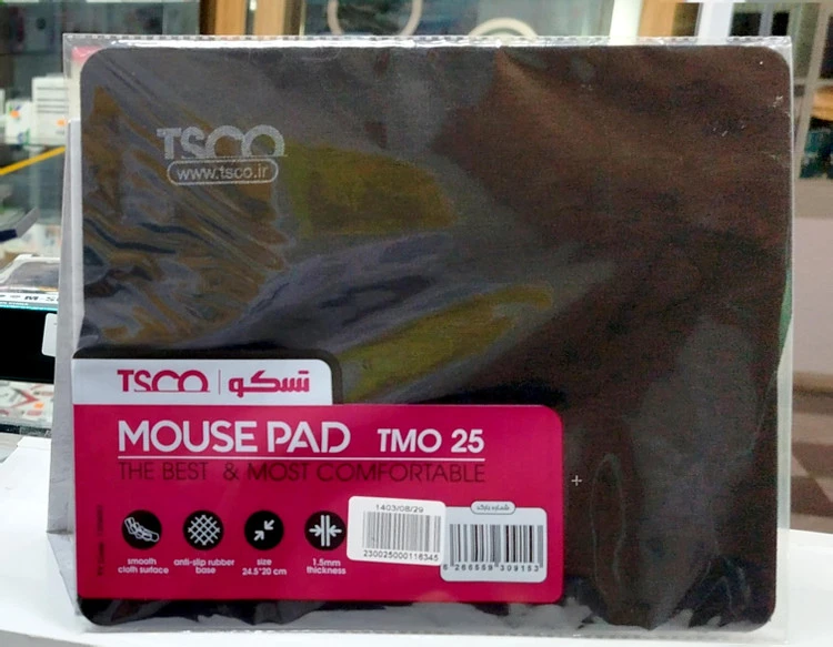 ماوس پد تسکو مدل TSCO TMO 25