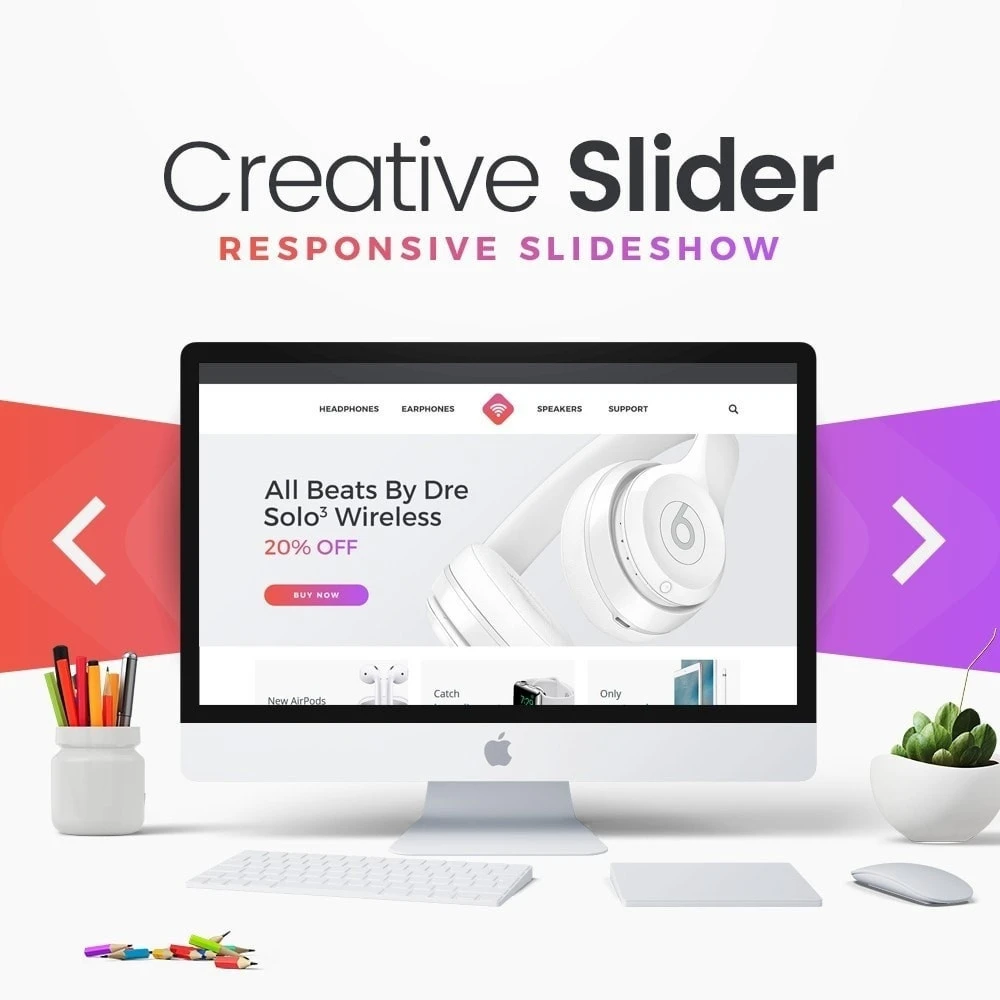 ماژول Creative Slider 6.6.11 - پیشرفته ترین اسلایدشو پرستاشاپ - نسخه فارسی