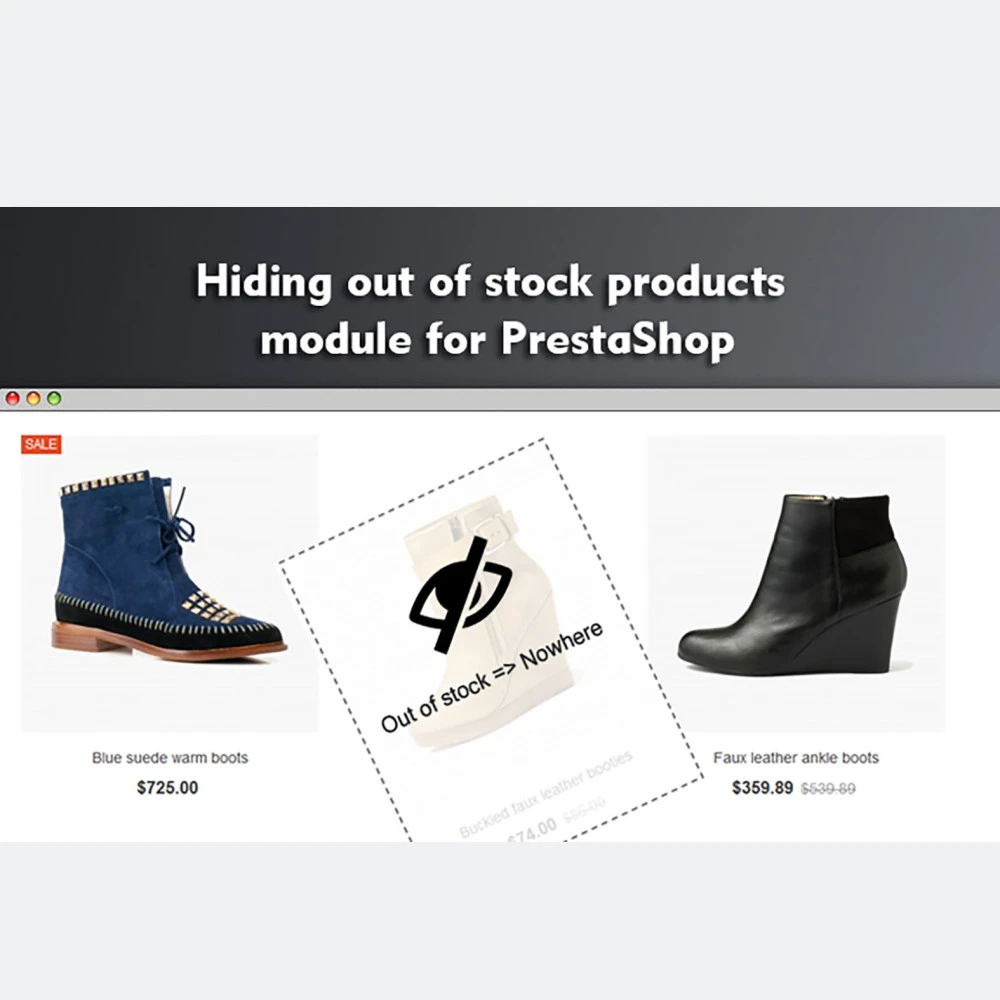ماژول Hiding out of stock products pro 1.0.3 - مخفی کردن محصولات ناموجود در پرستاشاپ نسخه پیشرفته