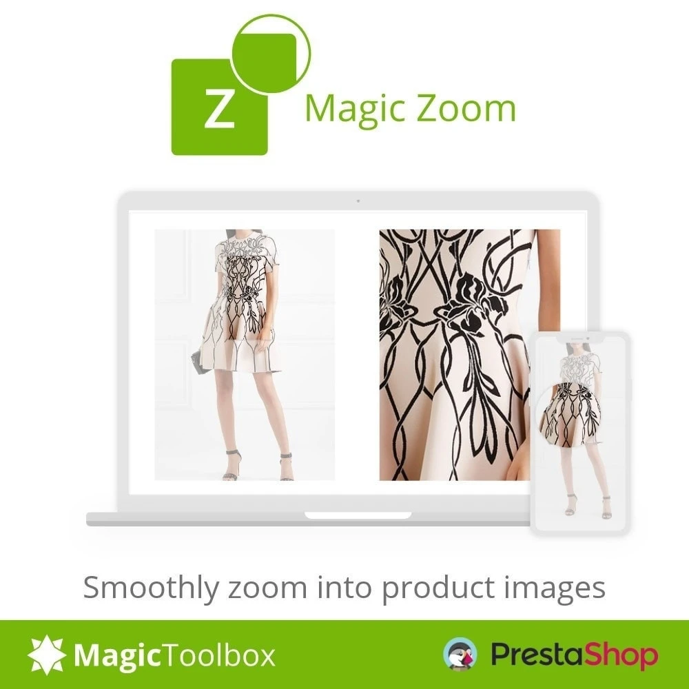 ماژول Magic Zoom Module 5.10.1 - زوم تصاویر محصول در پرستاشاپ