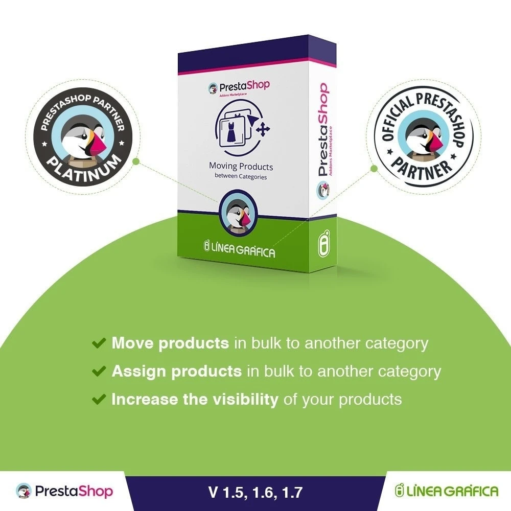 ماژول Moving and Assigning Products between Categories 1.4.7 - تخصیص و تعیین دسته جمعی شاخه ها برای محصولات در پرستاشاپ