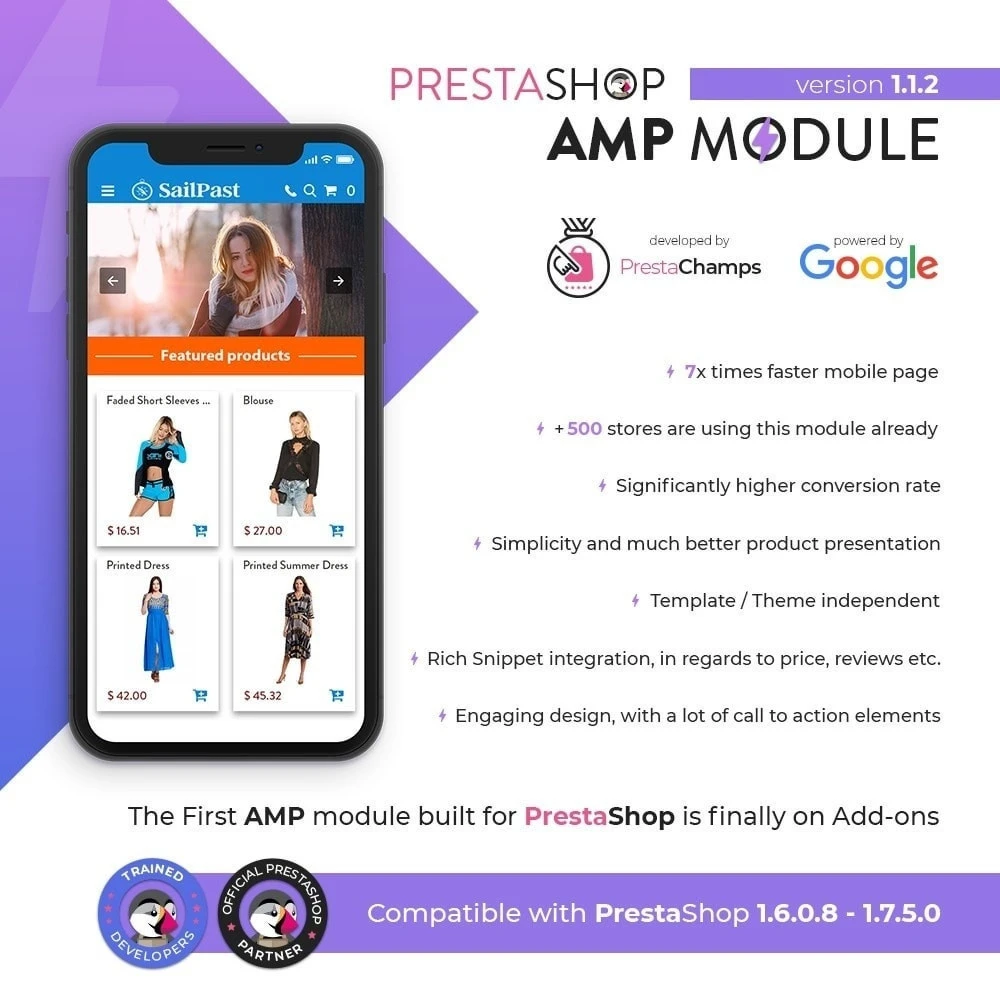 ماژول PROFESSIONAL AMP PAGES - ACCELERATED MOBILE PAGES 1.1.9-ماژول AMP پرستاشاپ - ایجاد نسخه AMP سایت برای بهبود سئو