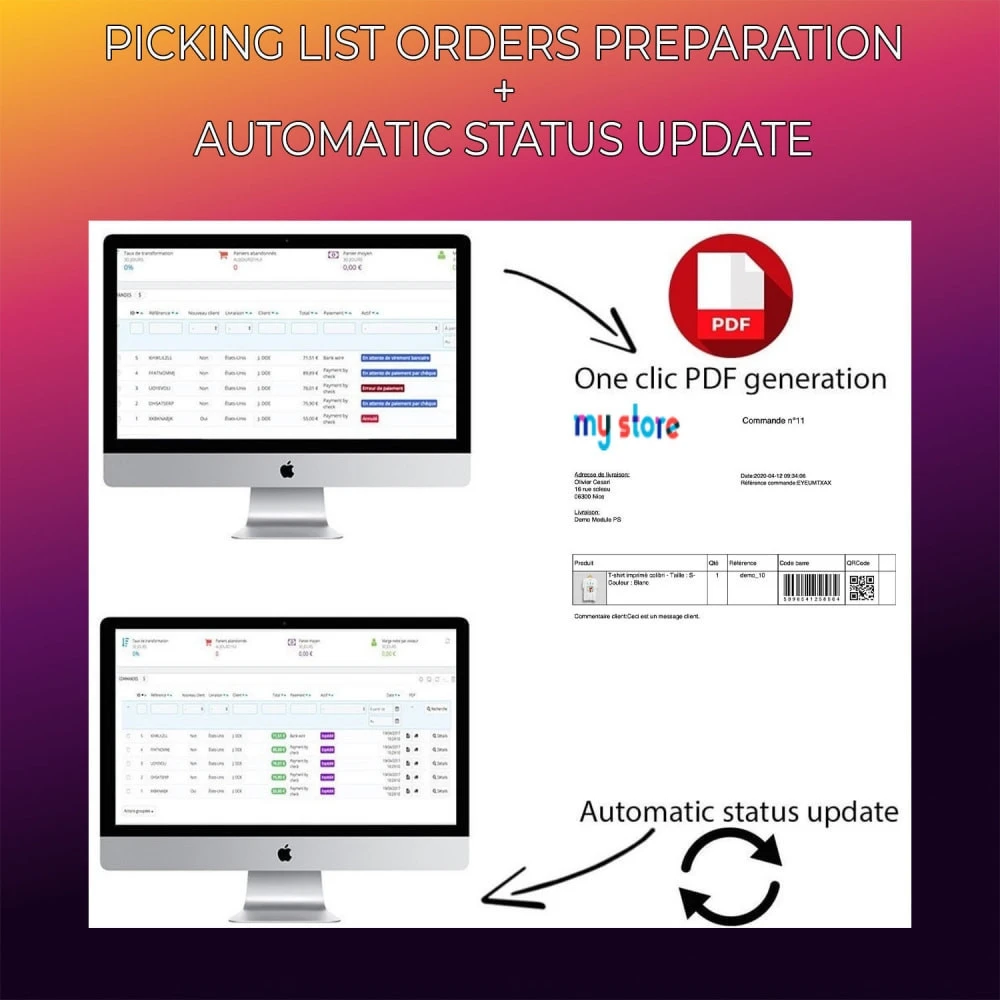 ماژول Picking list orders preparation 1.3.2-آماده سازی سفارشات در پرستاشاپ