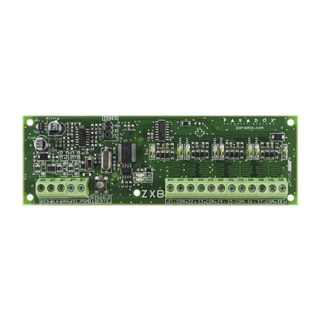ماژول افزایش زون دزدگیر پارادوکس ZX8