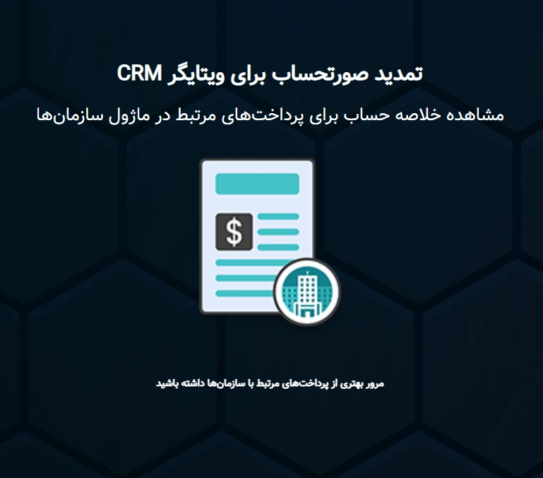 ماژول صورت‌حساب مشتری (Statement of Account) ویتایگر فارسی