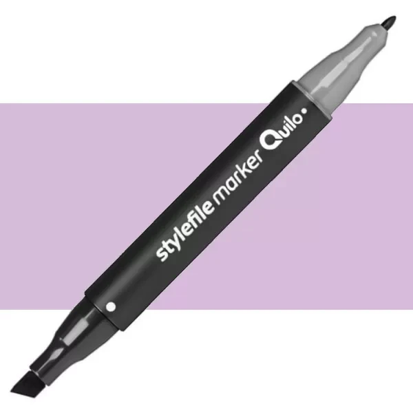 ماژیک راندو دو سر کوییلو مدل Stylefile کد 426 (رنگ Pastel Violet)