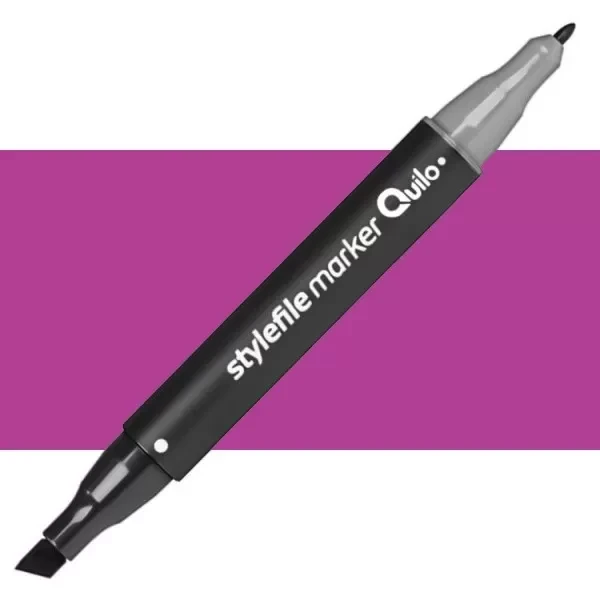 ماژیک راندو دو سر کوییلو مدل Stylefile کد 464 (رنگ Light Violet)