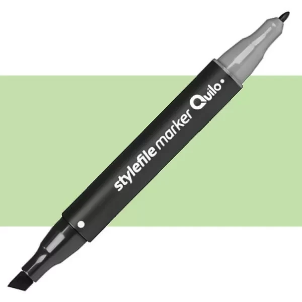 ماژیک راندو دو سر کوییلو مدل Stylefile کد 670 (رنگ Pale Green)