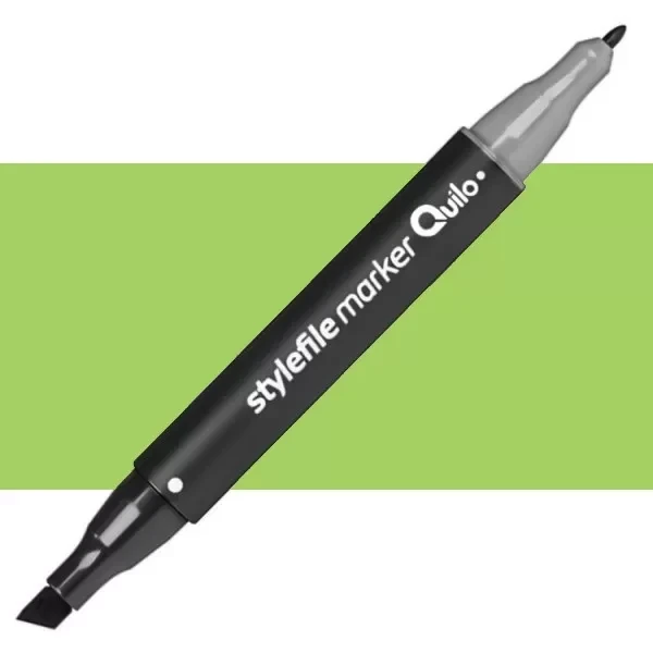 ماژیک راندو دو سر کوییلو مدل Stylefile کد 674 (رنگ Bud Green)