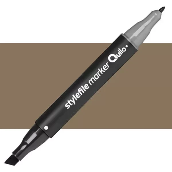 ماژیک راندو دو سر کوییلو مدل Stylefile کد 802 (رنگ Bronze)