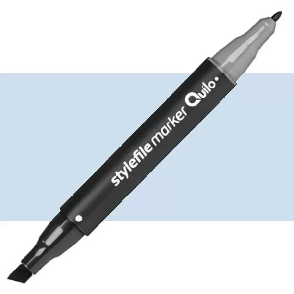 ماژیک راندو دو سر کوییلو مدل Stylefile کد CG1 (رنگ 1 Cool Gray)