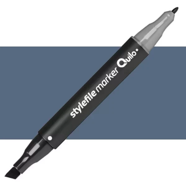 ماژیک راندو دو سر کوییلو مدل Stylefile کد CG7 (رنگ 7 Cool Gray)