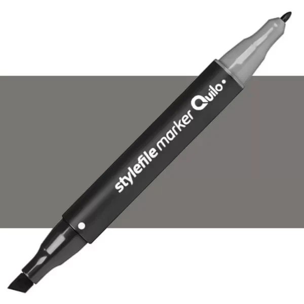ماژیک راندو دو سر کوییلو مدل Stylefile کد WG7 (رنگ 7 Warm Gray)
