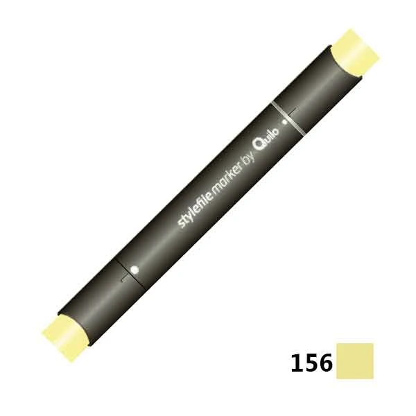 ماژیک راندو دوسر کوییلو کد 156 مدل Stylefile (رنگ pastel yellow)
