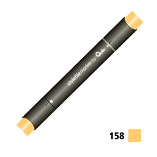 ماژیک راندو دوسر کوییلو کد 158 مدل Stylefile (رنگ yellow)