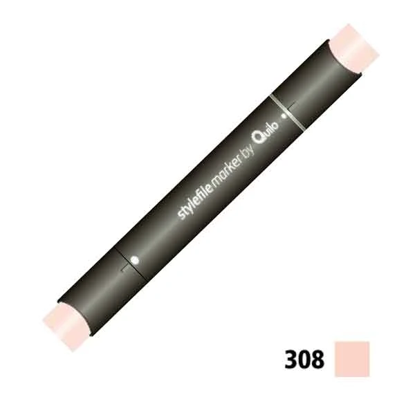 ماژیک راندو دوسر کوییلو کد 308 مدل Stylefile (رنگ flesh)
